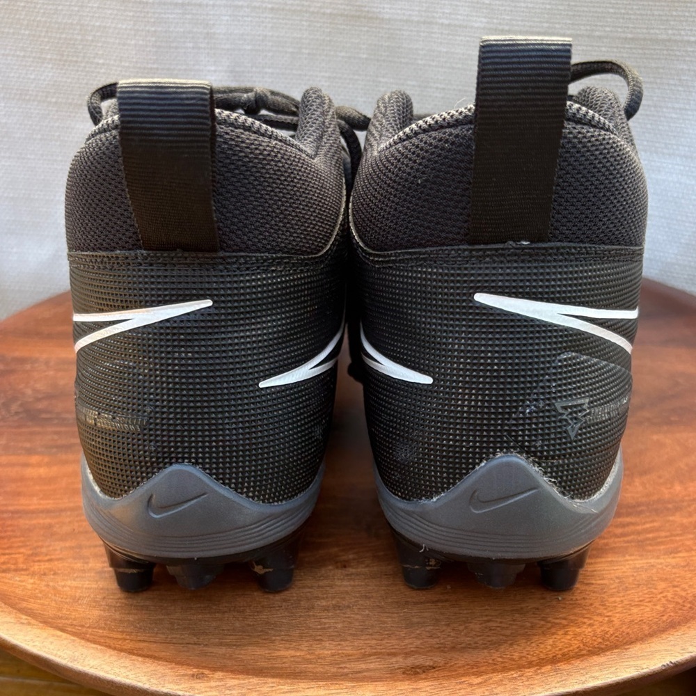 Nike Men's Alpha Menace 3 Shark Football Black Gray Cleats Sz 7 CV0586-010 - Picture 5 of 10